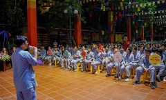 Ngày thứ tư khóa tu tuổi trẻ 2024 tại chùa Bằng